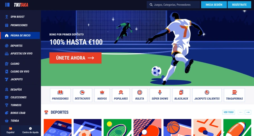 Tiki taka casino